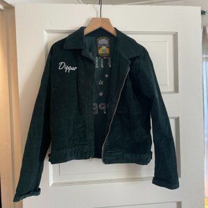 Limited Edition Sugar High Love Stoned Cord Jacket with Embroidery